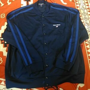 🎉🍾POLO SPORT BASEBALL JACKET SIZE XXL..Back to schoo